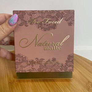 Too Faced Natural Matte Neutral Eye Shadow Palette Coconut Butter Infused Makeup